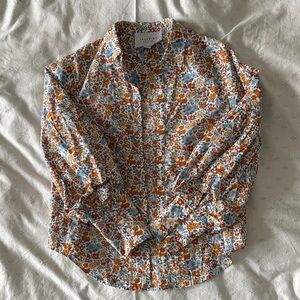 The Shirt by Rochelle Behrens Multicolor Floral Blouse
